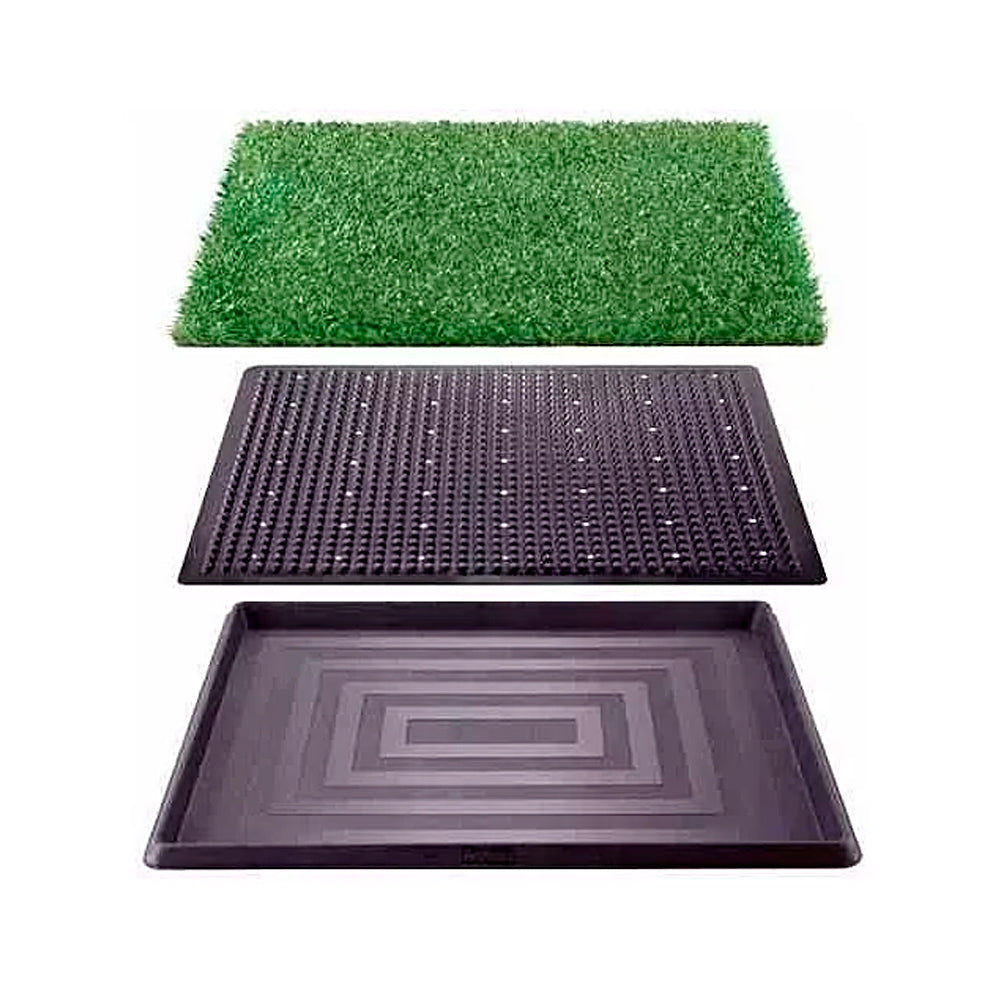 Tapete Higiênico com Grama Sintética